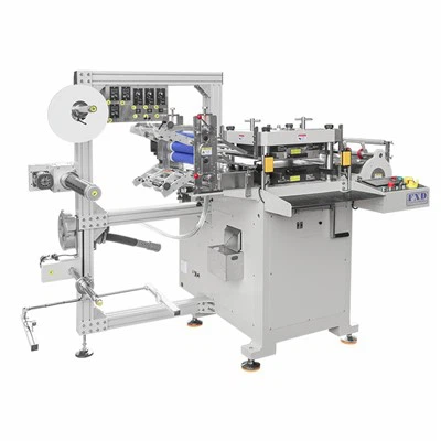 Máquina de corte e vinco de couro